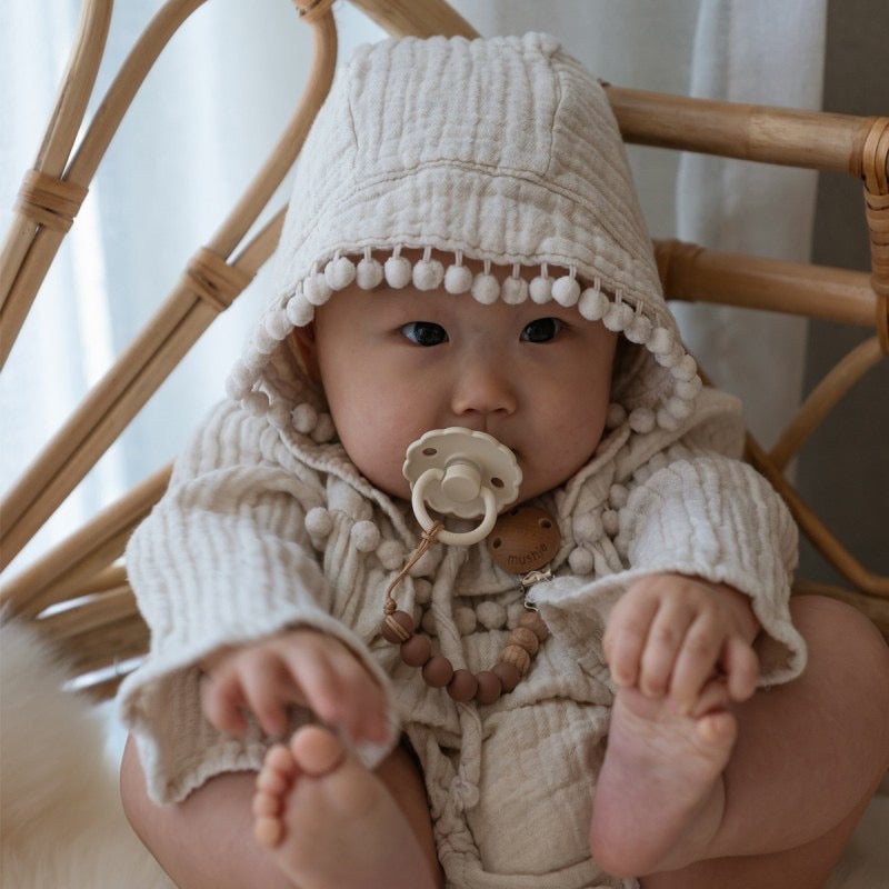 Pacifiers FRIGG - Black/White