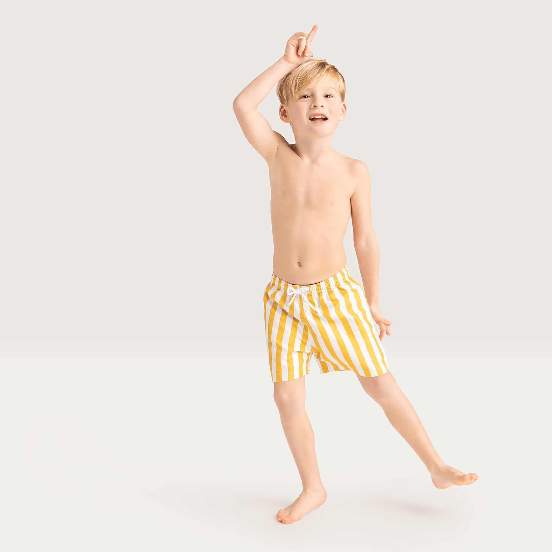 Costume Giallo/Bianco UV Ragazzi