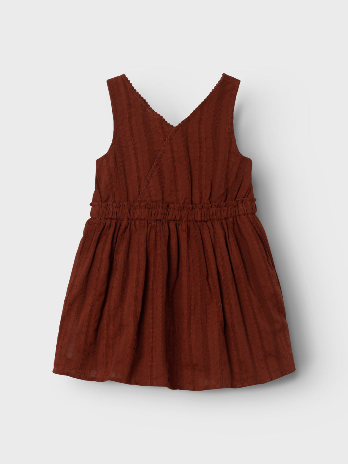 Abito rosso smanicato