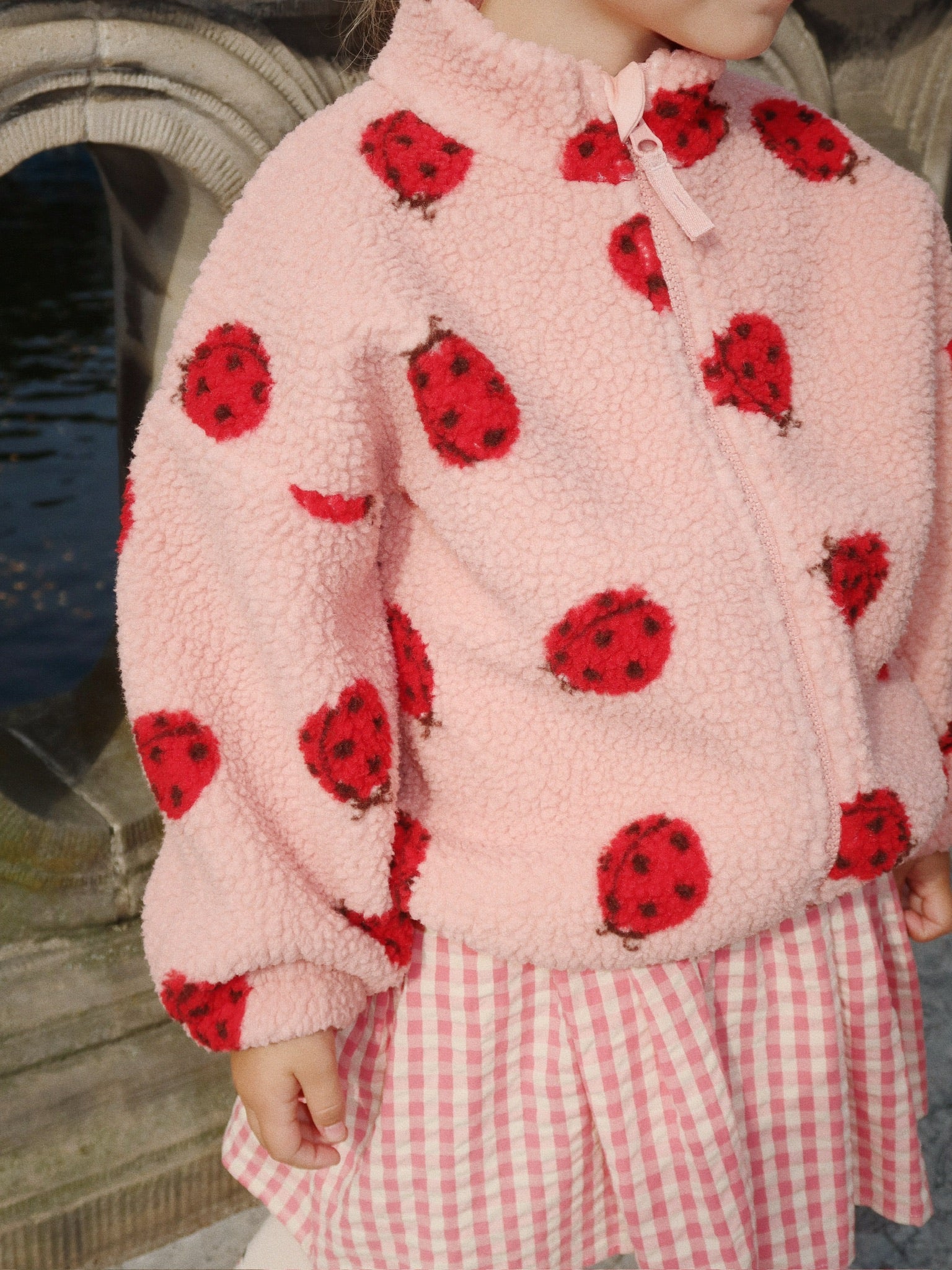 Giacca in pile - Ladybug