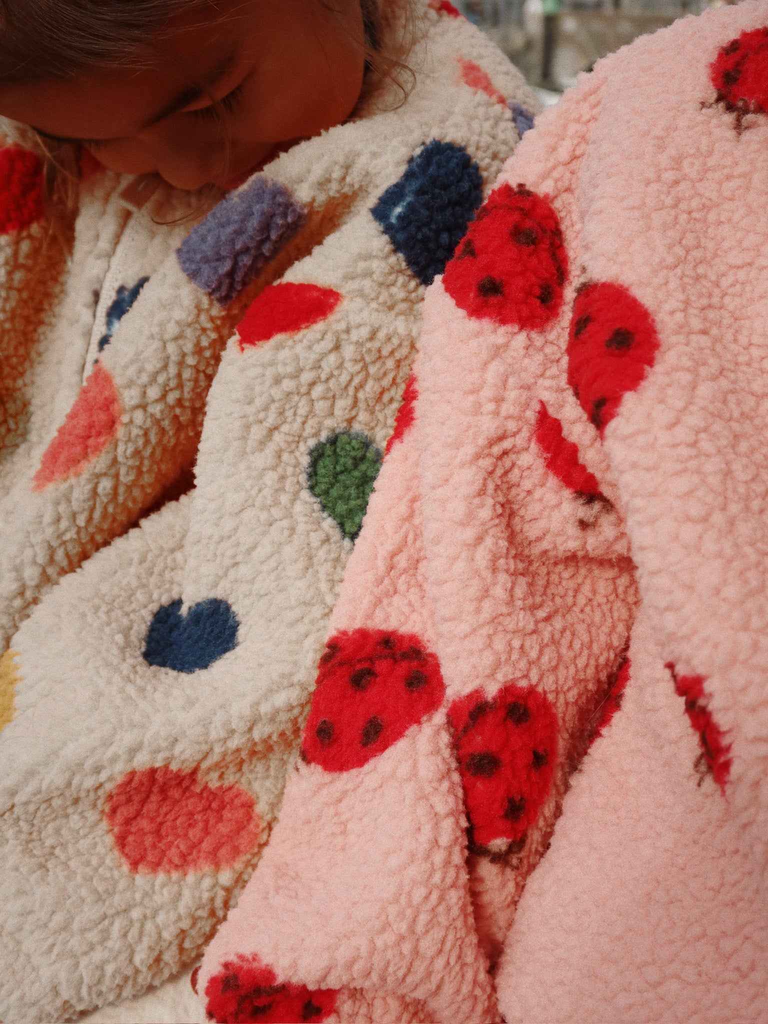 Giacca in pile - Ladybug