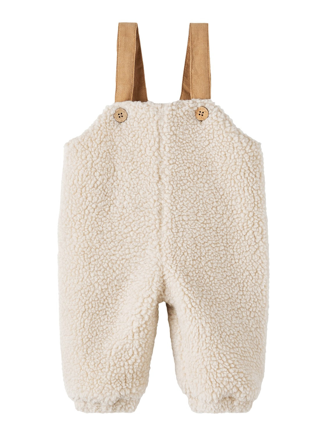 Salopette in morbido teddy