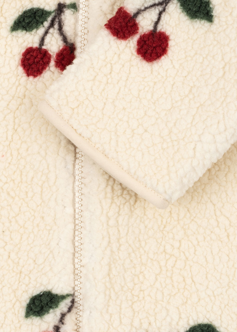 Tuta in pile - cherry