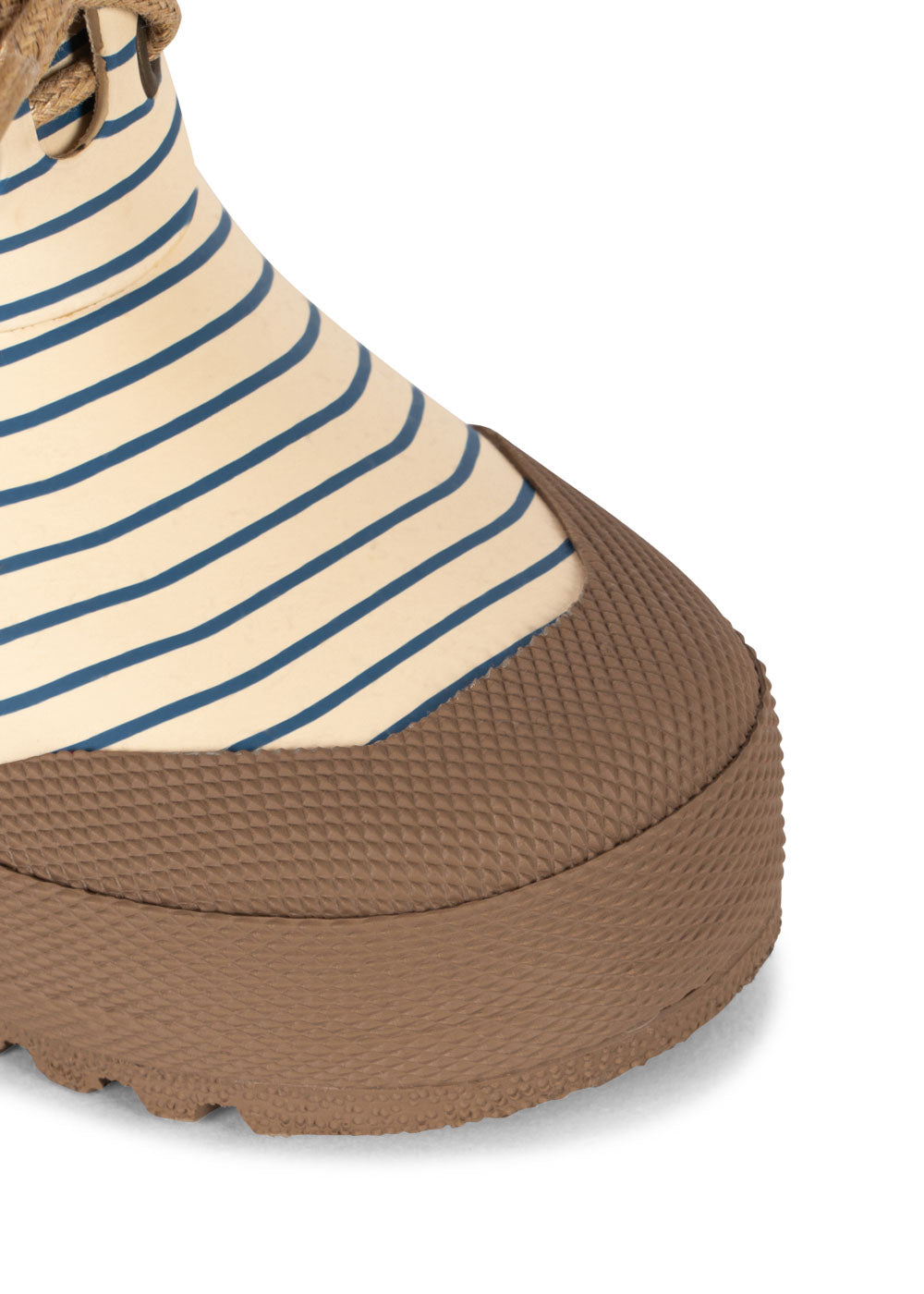 Stivaletto per la pioggia Blu stripes