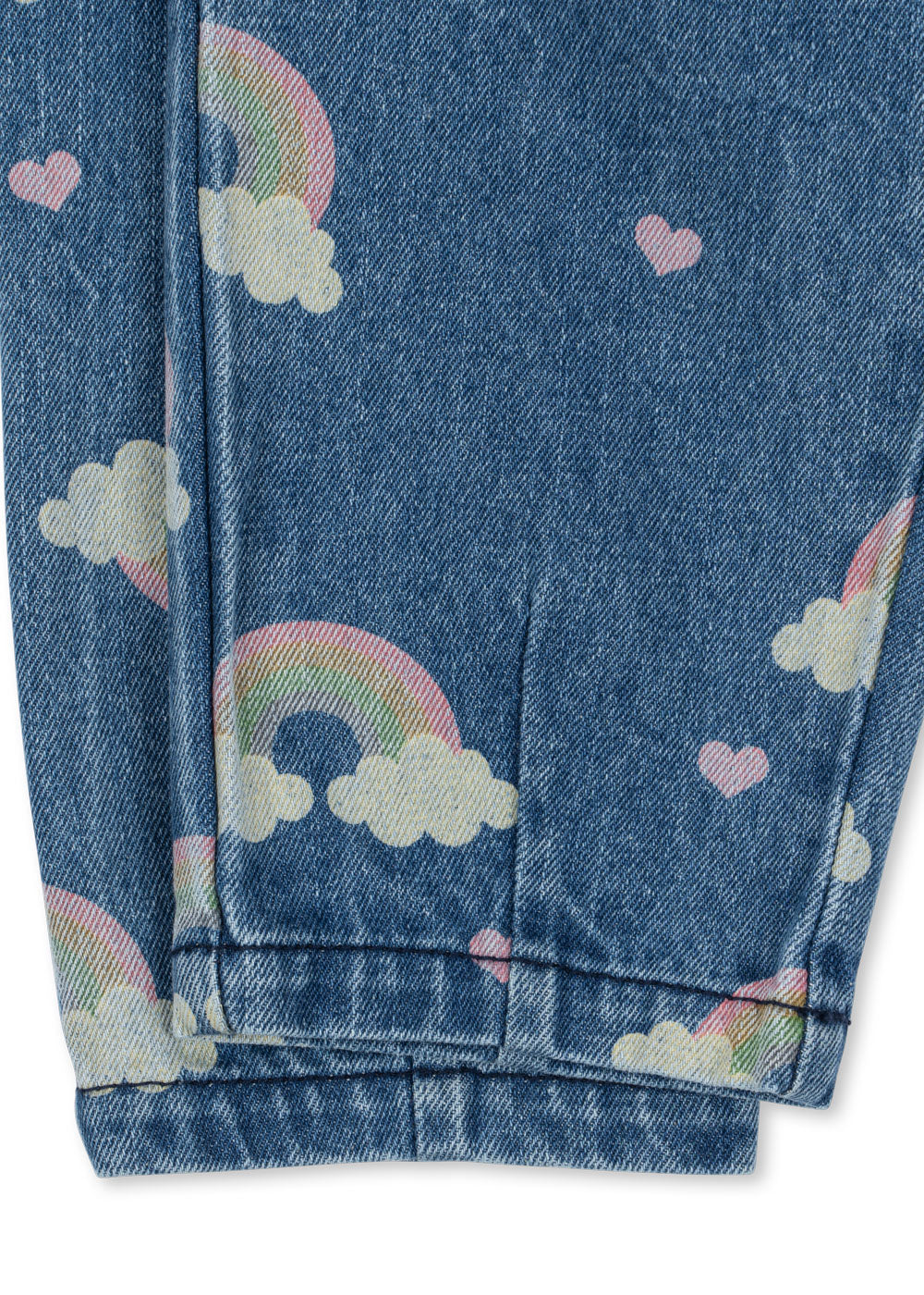 Denim rainbow
