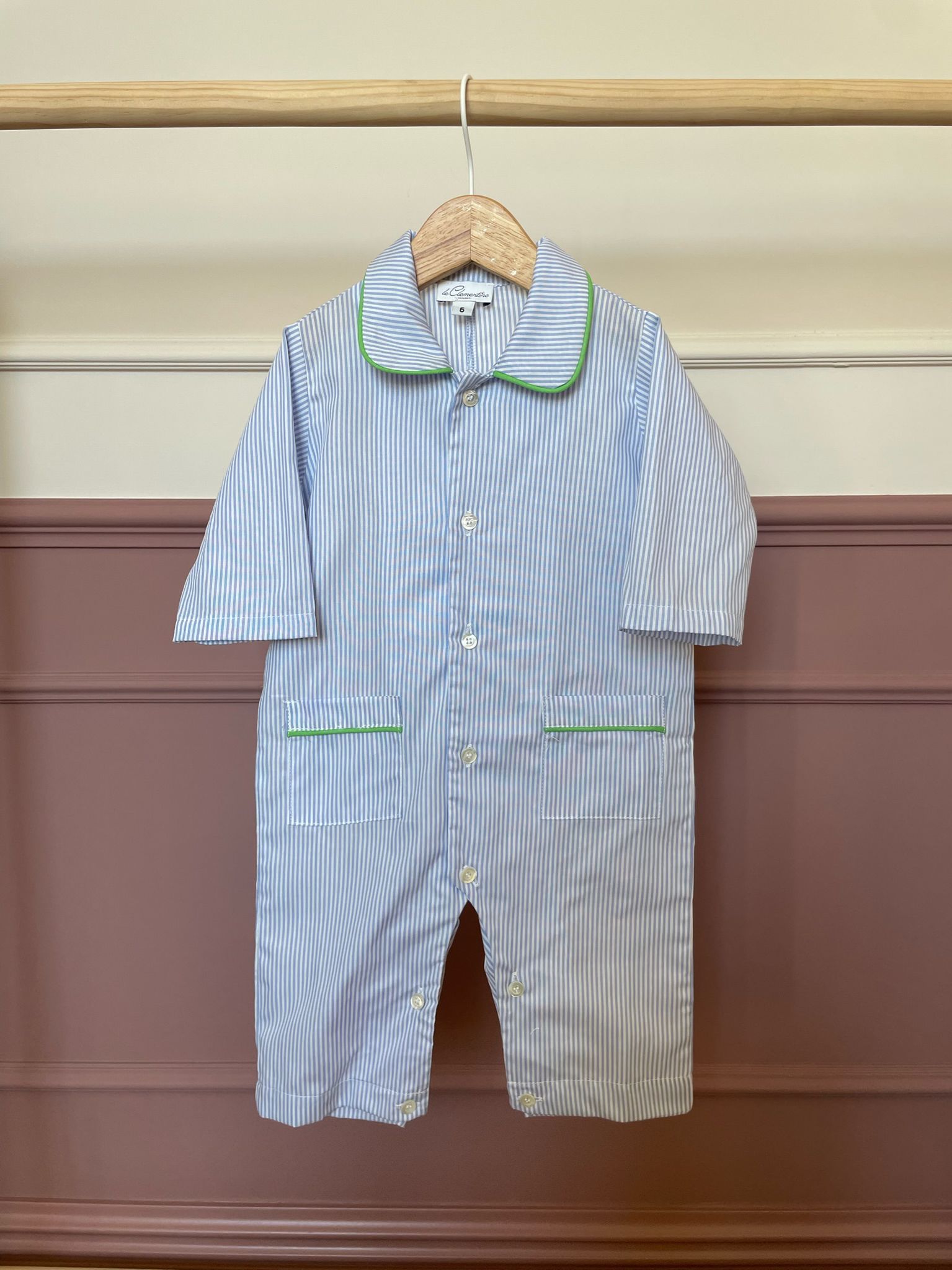 Tutina neonato azzurro