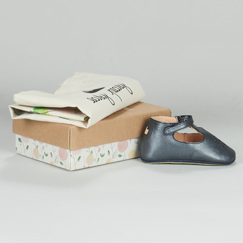 Baby blue shoe