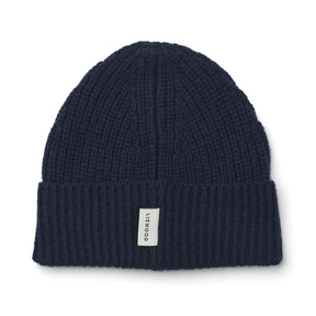 Cappello in 100%lana Merino - Blue navy
