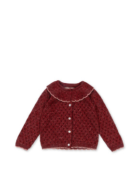 Holiday Red Cardigan