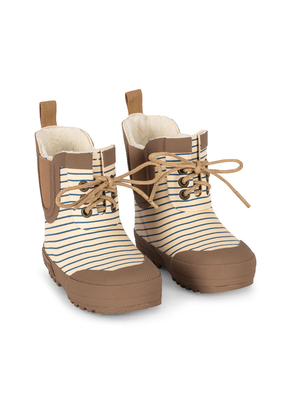 Stivaletto per la pioggia Blu stripes