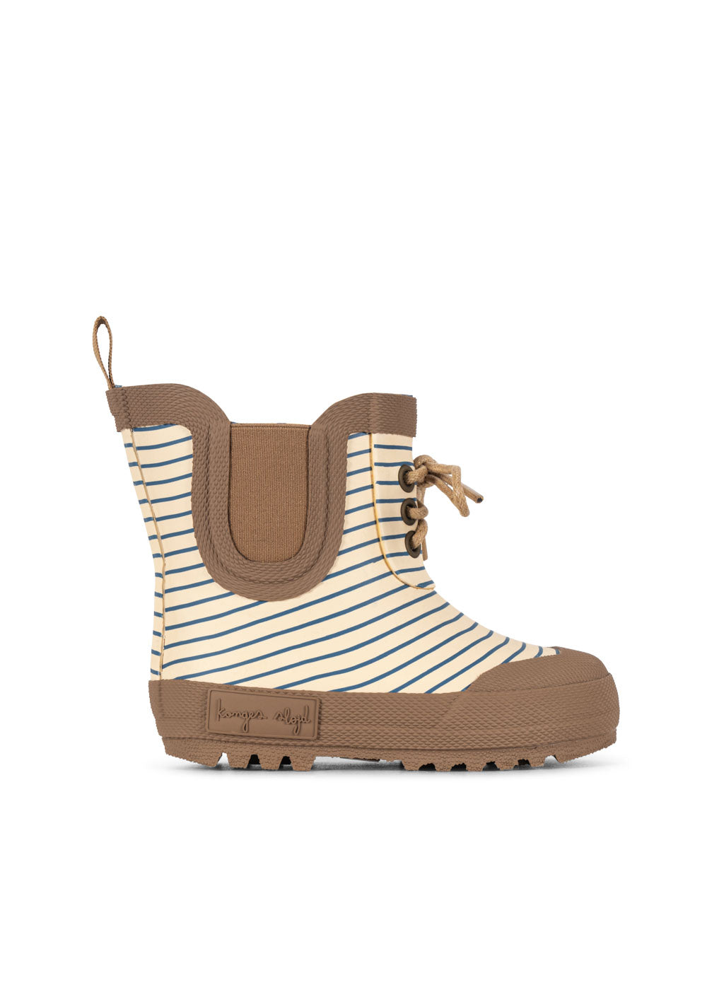Stivaletto per la pioggia Blu stripes