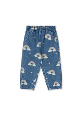 Denim rainbow