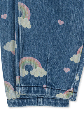 Denim rainbow