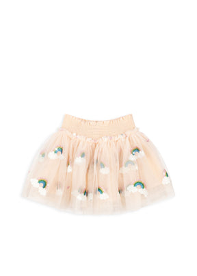 Gonna in tulle - rainbow