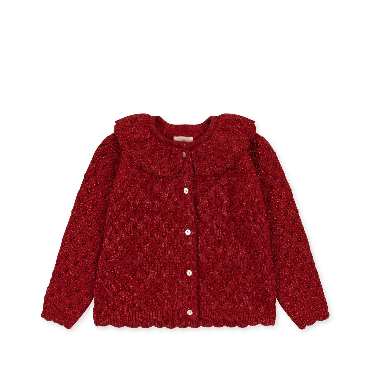 Holiday Red Cardigan