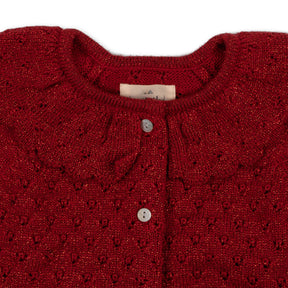 Holiday Cardigan Rosso